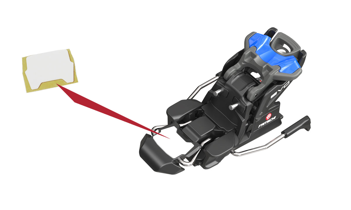 Gliding plate ski brake (2 pcs.)